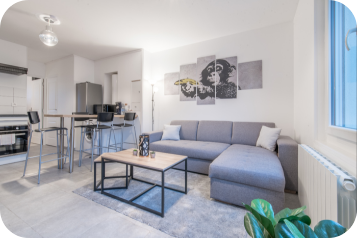 Appartement rénové, proche gare de Saint Nazaire