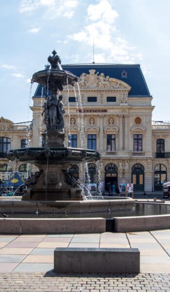 Theatre Building in Cherbourg, France. Aug. 29  2021