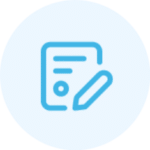 guestadom-conciergerie-airbnb-parrainage-formulaire Pictogramme document et crayon