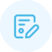 guestadom-conciergerie-airbnb-parrainage-formulaire Pictogramme document et crayon